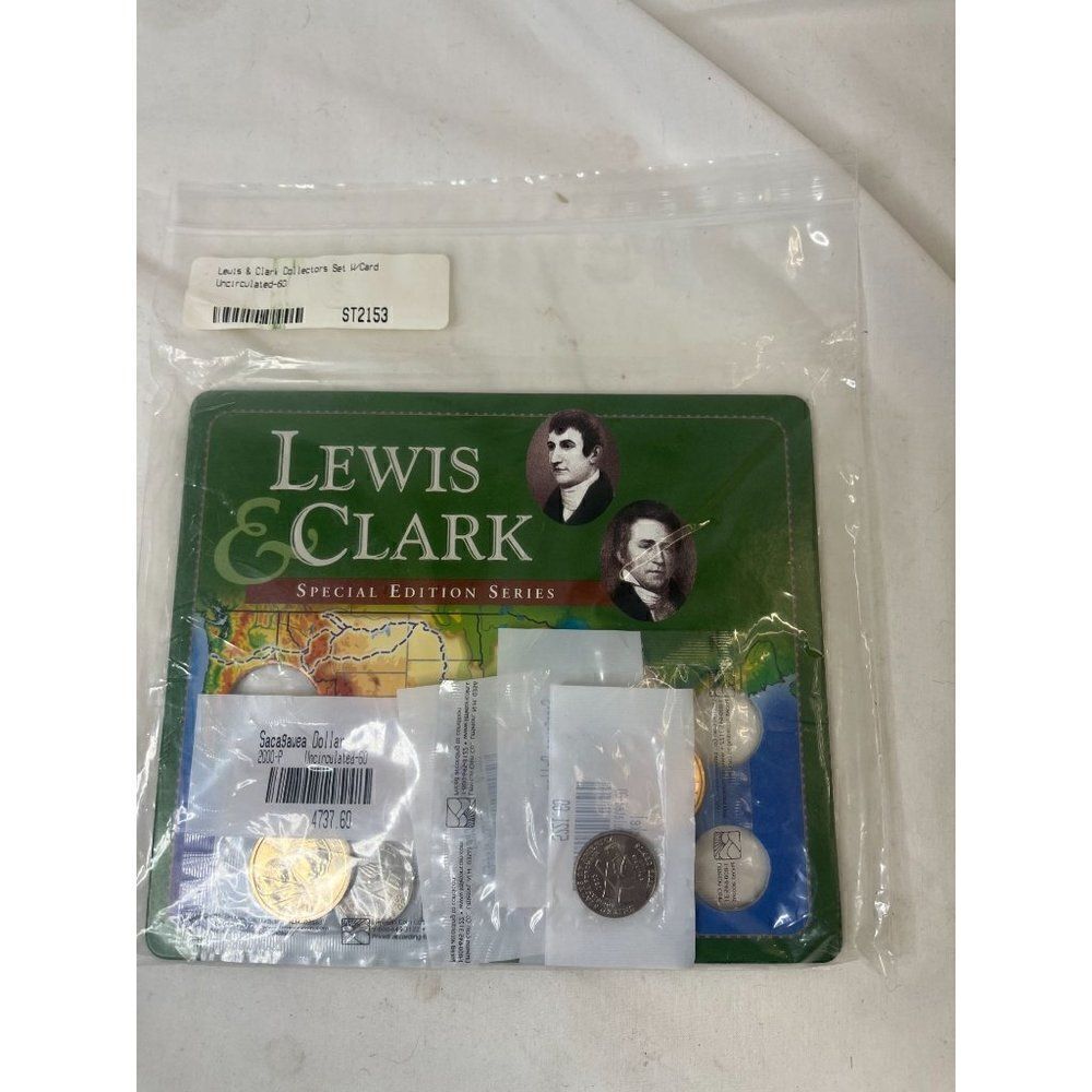 Lewis & Clark Special Edition Series Coin Set Coins Sealed In Bags